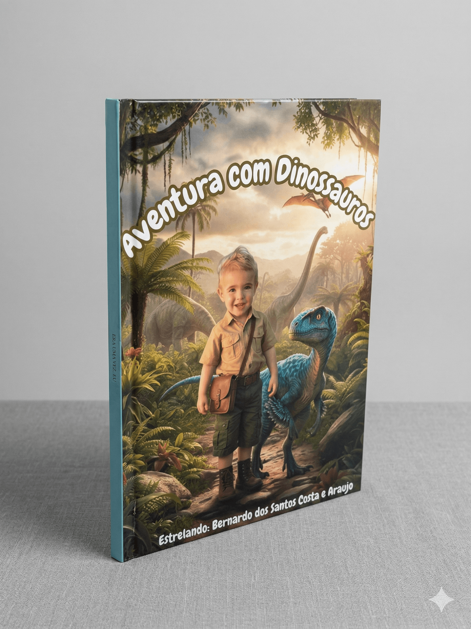 Livro Capa Dura personalizado, exemplo 1 de 5