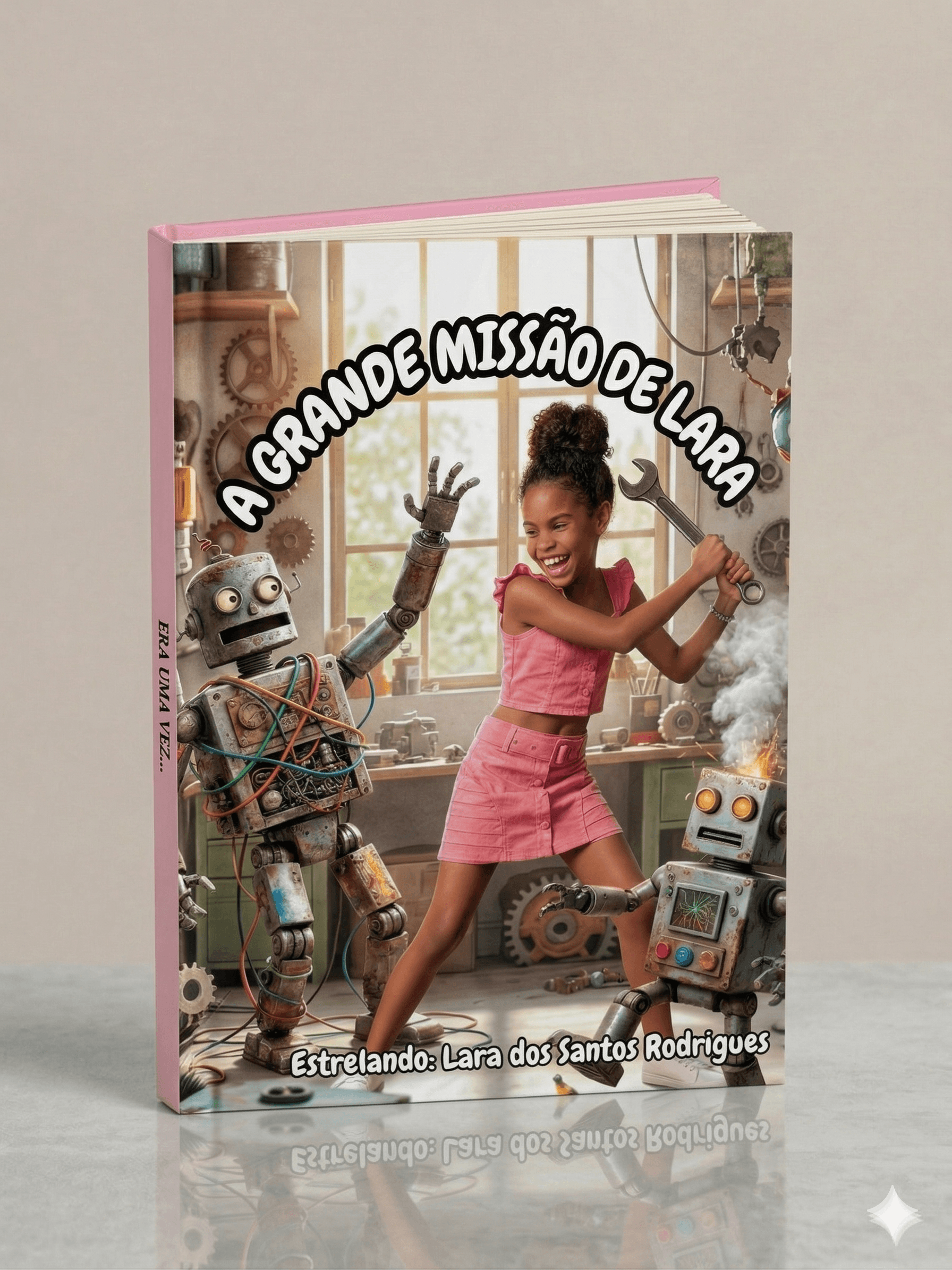 Capa do livro A Grande Missão de Lara